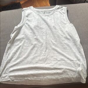 Gray Sleeveless Top